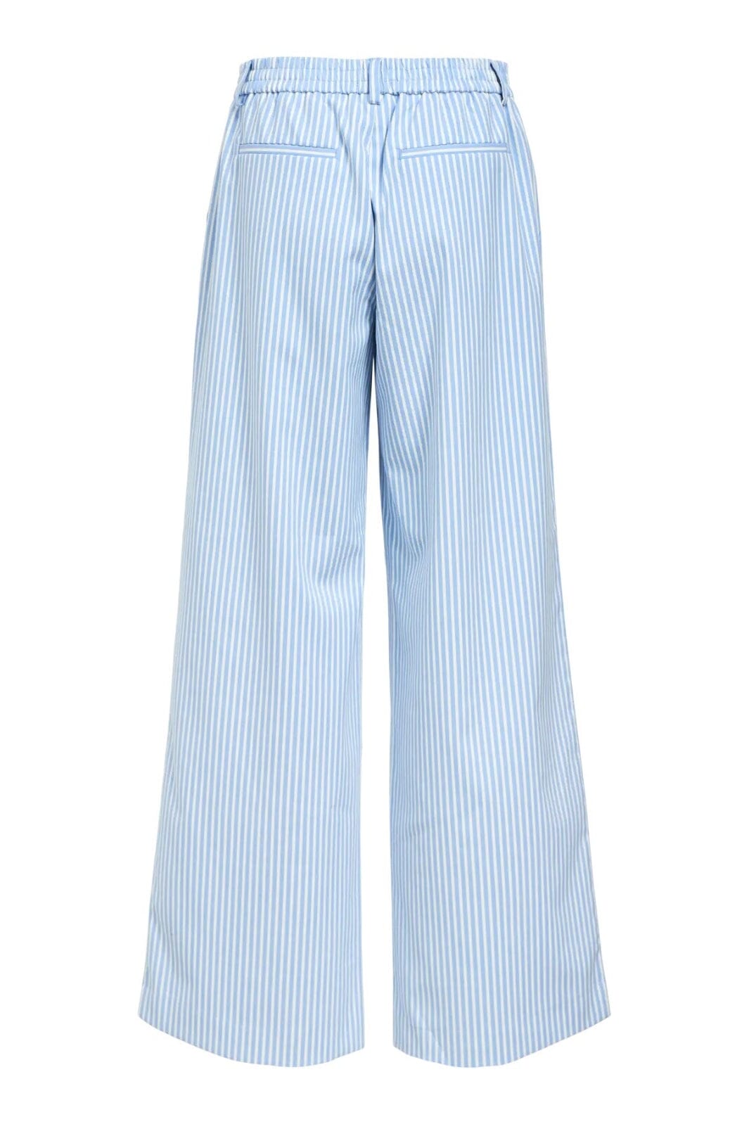 Object - Objlisa Wide Pant - 4810941 Cloud Dancer Cornflower Blue