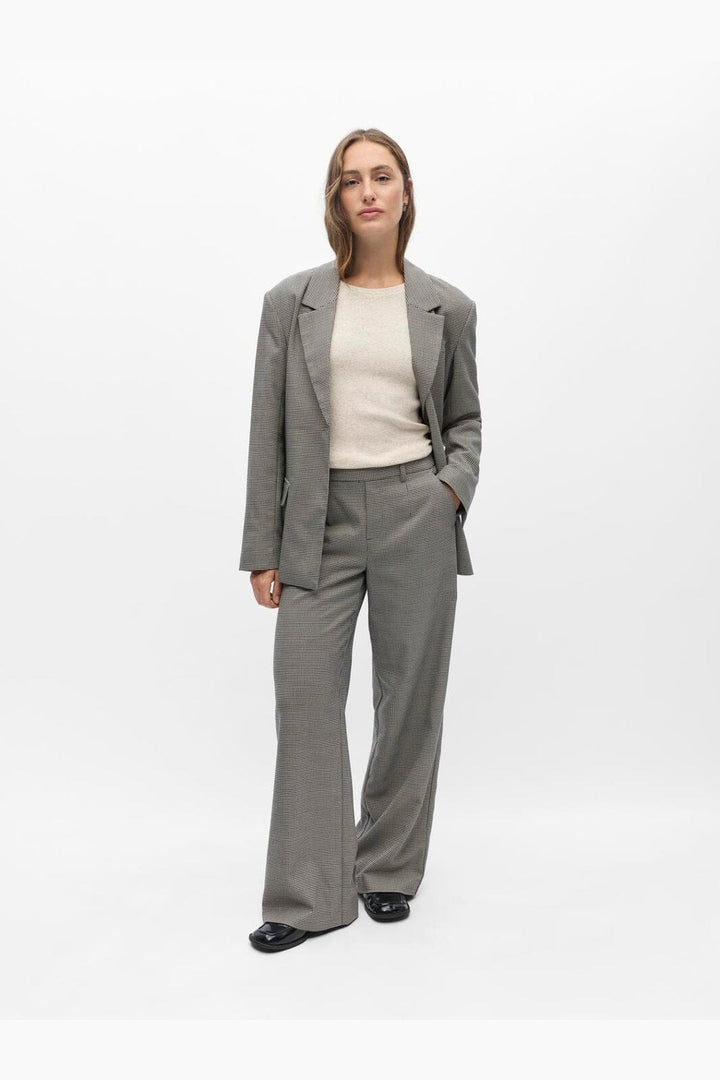 Object - Objlisa Wide Pant - 5123540 Sky Captain Brown/Sand Tooth