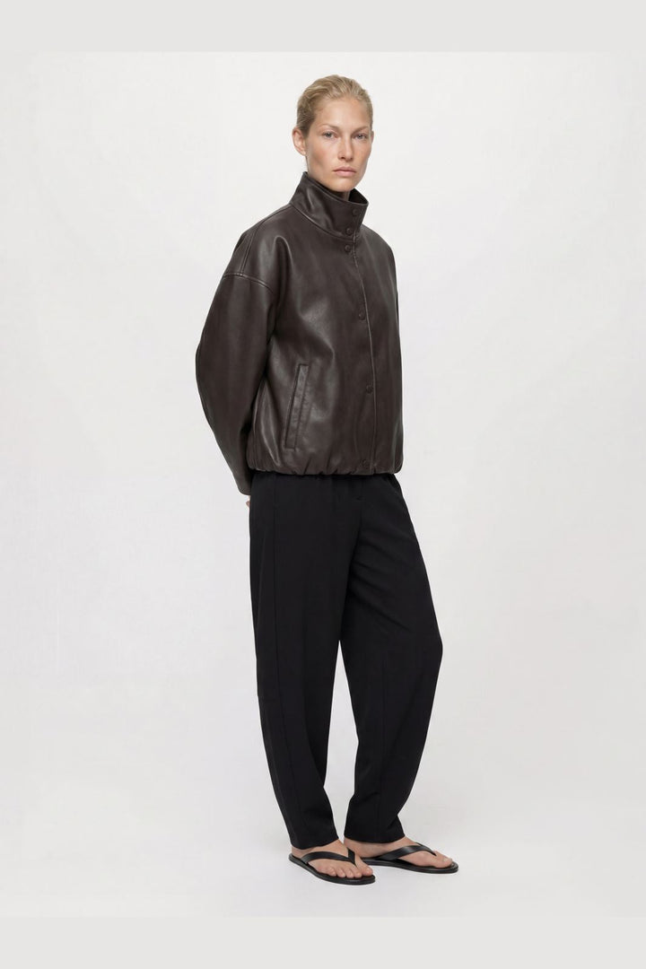 Object - Objliva L/S Bomber Jacket - 5158448 Seal Brown