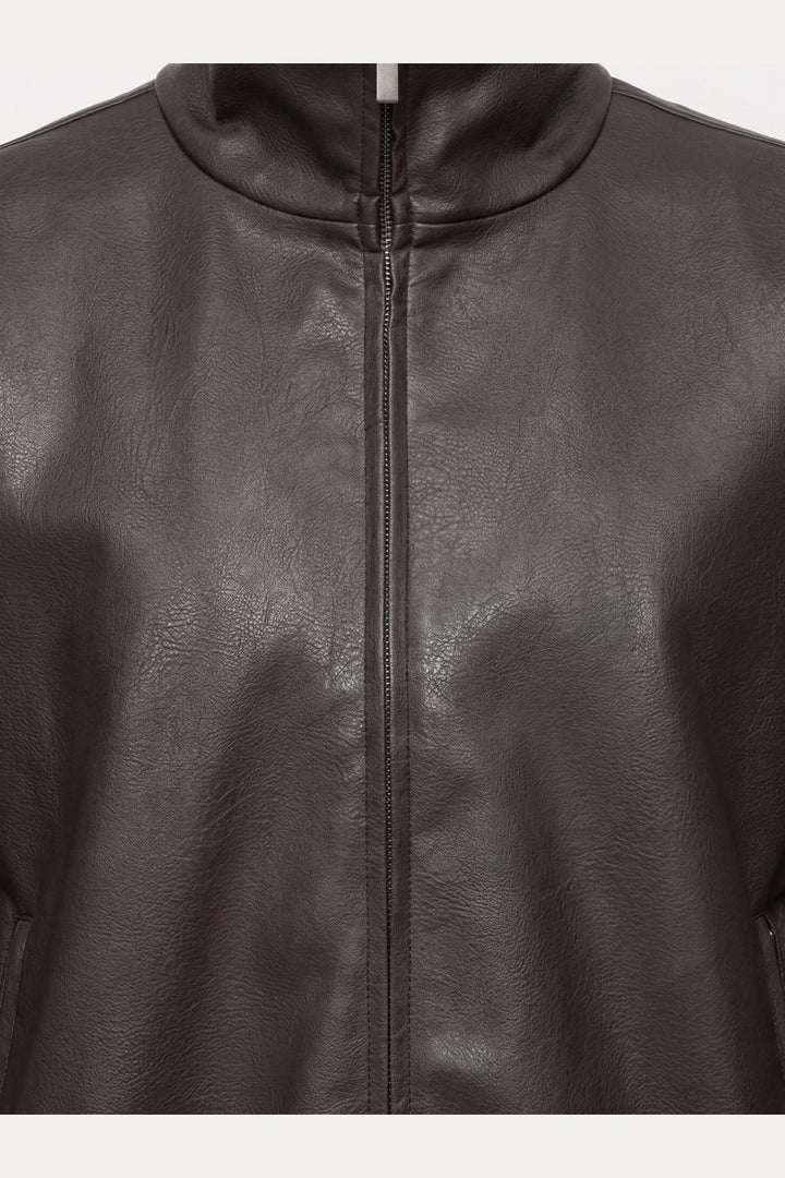Object - Objliva L/S Bomber Jacket - 5158448 Seal Brown