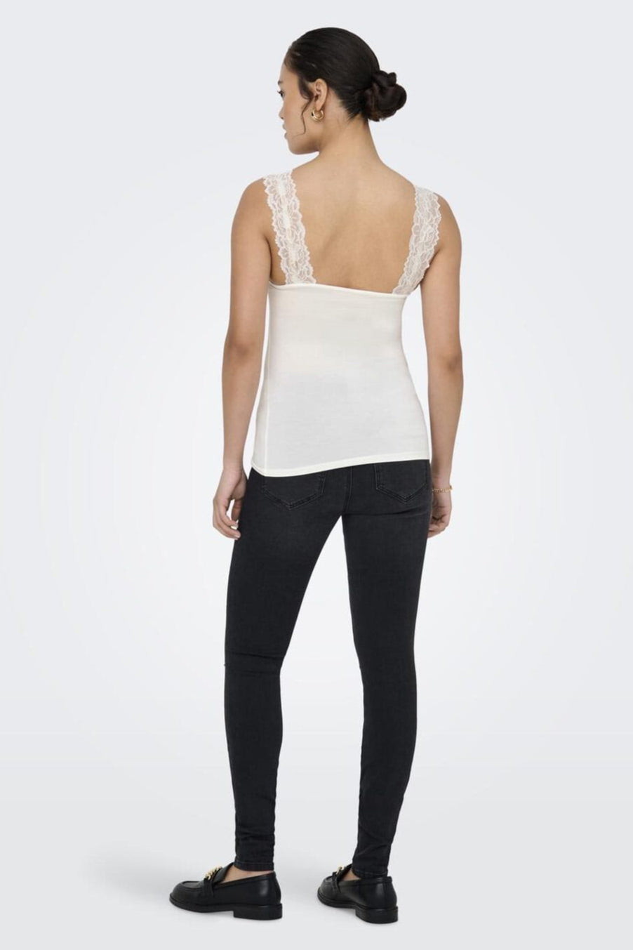 Only - Onl30 Free Life S/L Singlet Top - 4946311 Cloud Dancer