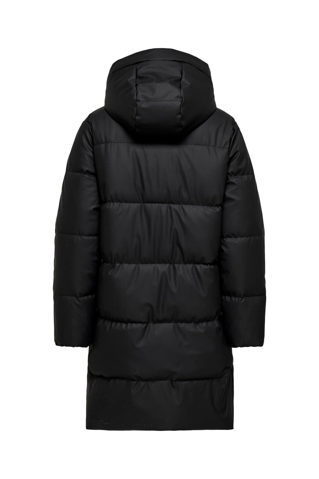 Only - Onlagnes Coated Long Puffer Coat - 4925204 Black