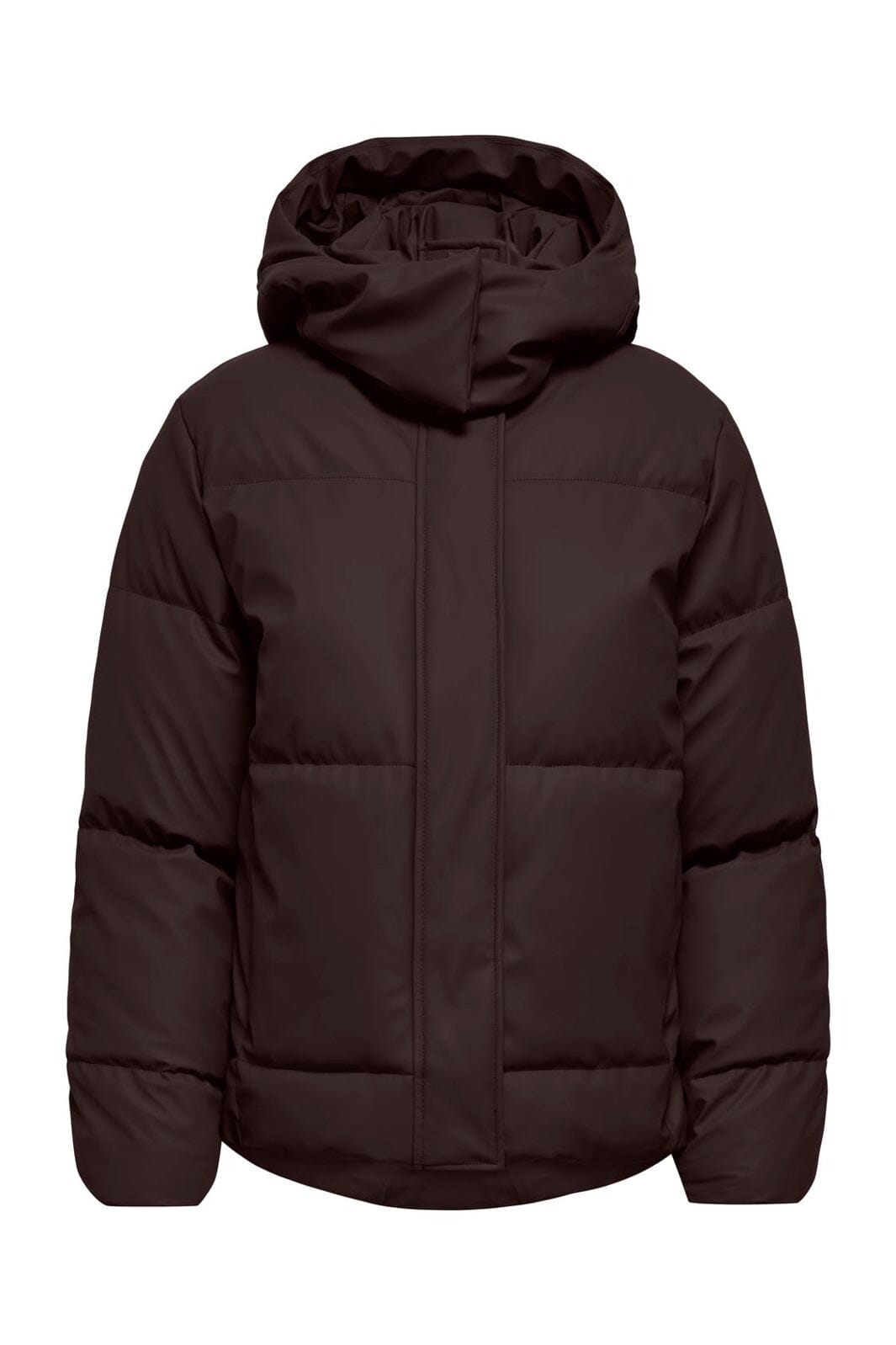 Only - Onlagnes Coated Puffer Jacket - 5136179 Chocolate Torte