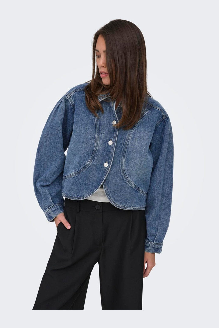 Only - Onlamber Ls Jacket Gua - 5052094 Medium Blue Denim