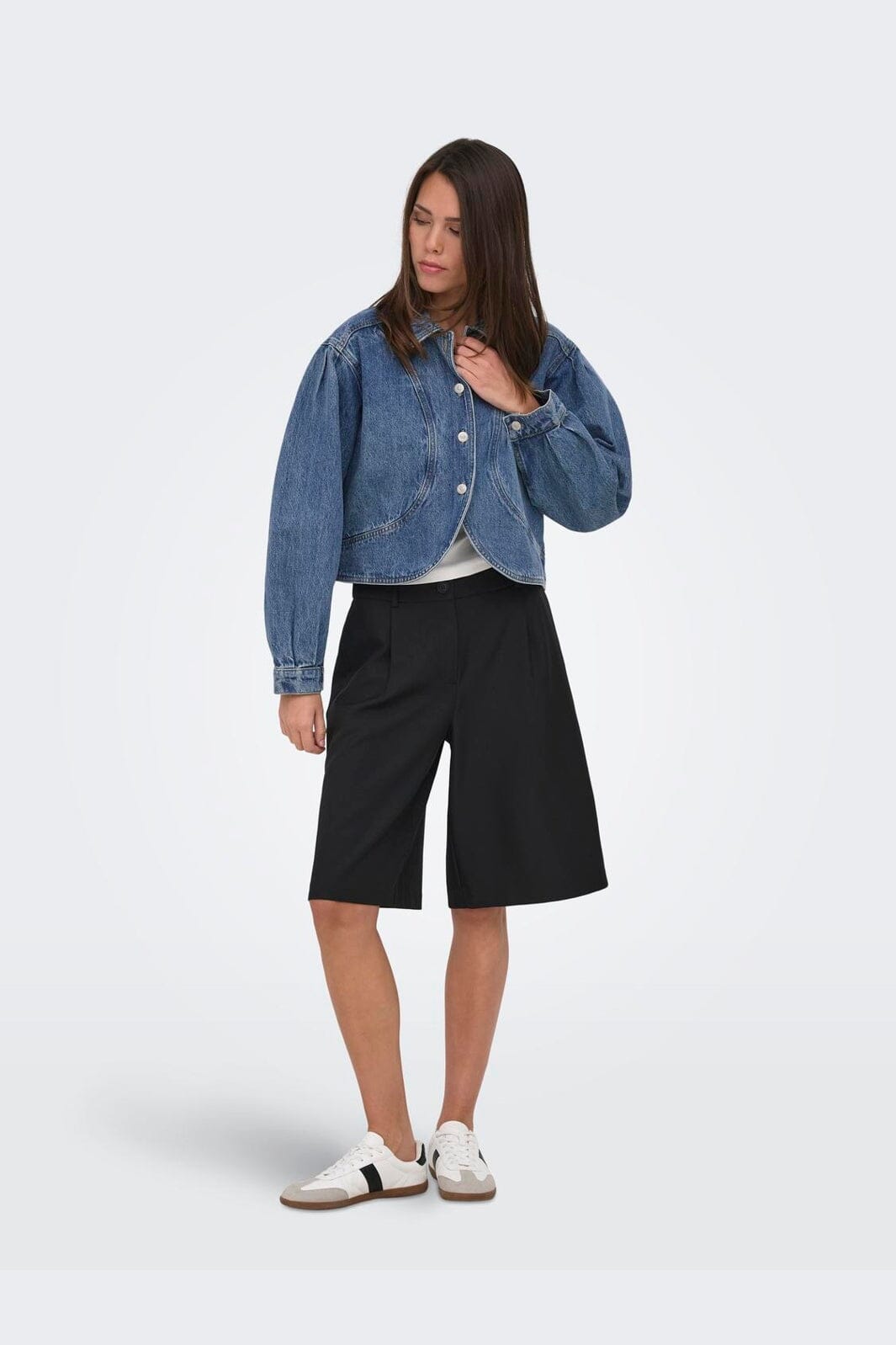 Only - Onlamber Ls Jacket Gua - 5052094 Medium Blue Denim