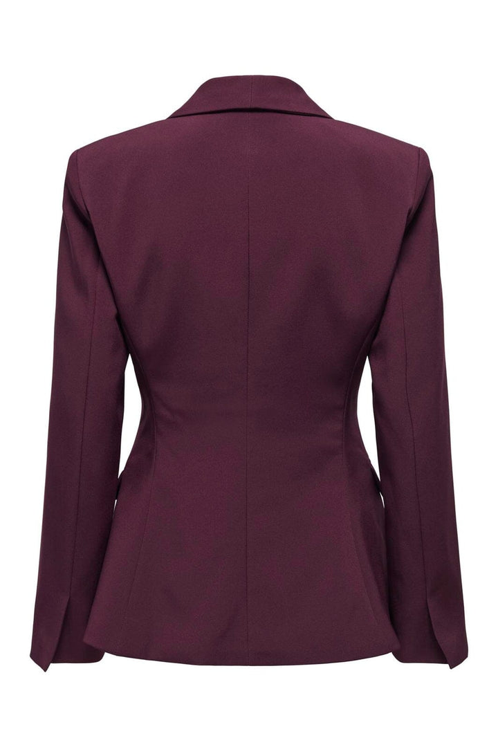 Only - Onlastrid L/S Sculpture Blazer Cc Tlr - 5044797 Winetasting
