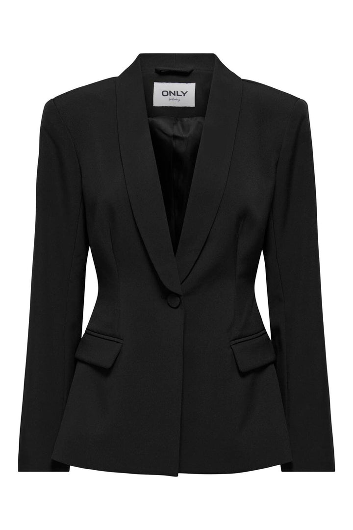Only - Onlastrid L/S Sculpture Blazer Cc Tlr - 5100661 Black