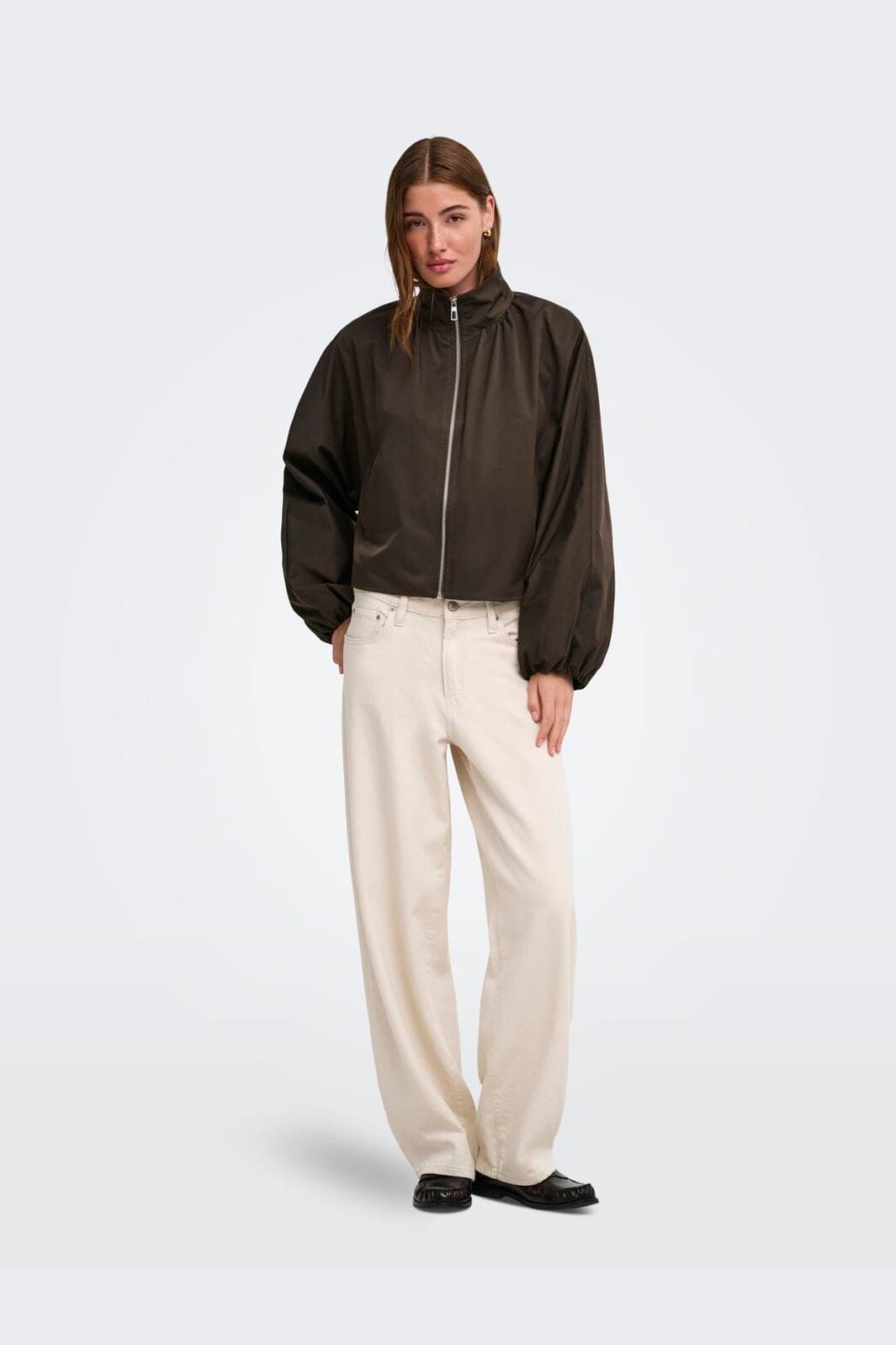 Only - Onlbinalo Ballon Jacket - 5136157 Demitasse