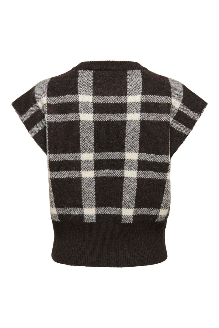 Only - Onlcarla Sl Jq O-Neck Knt - 5152105 Coffee Bean Birch