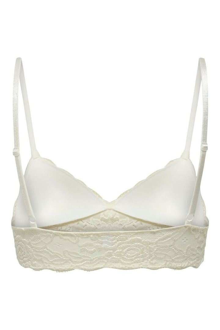 Only - Onlchloe Lace Padded Bralette Acc - 4816303 Cloud Dancer