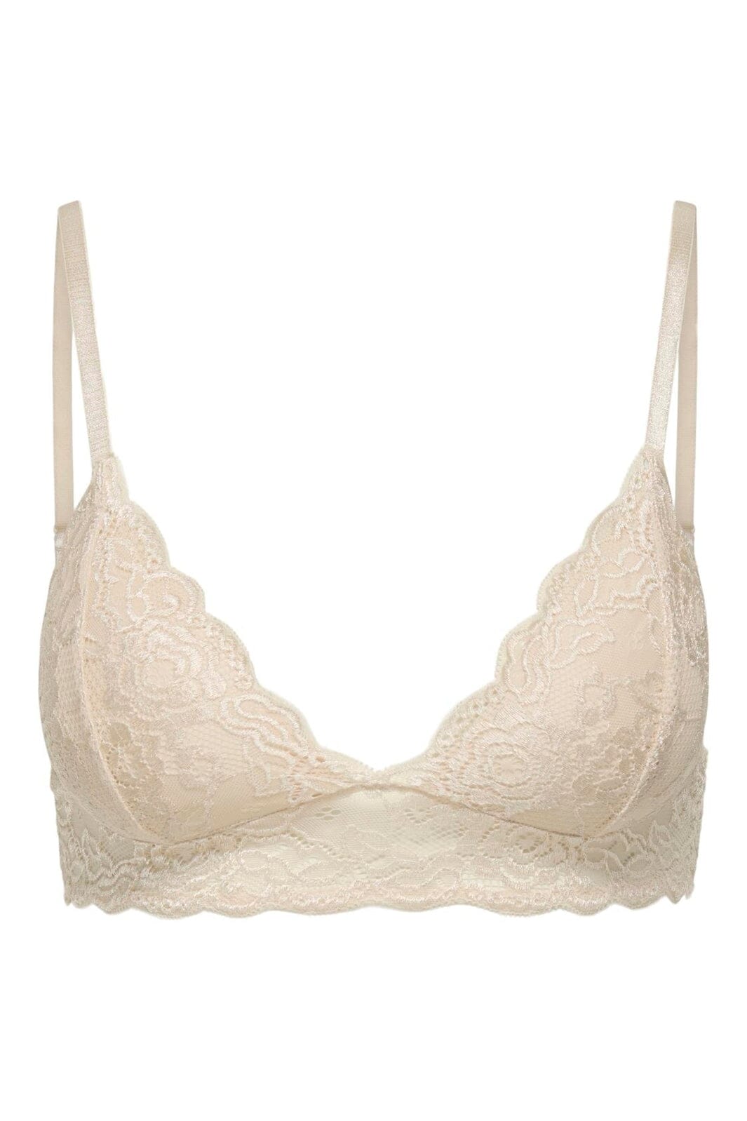 Only - Onlchloe Lace Padded Bralette Acc - 4816304 Peach Taffy
