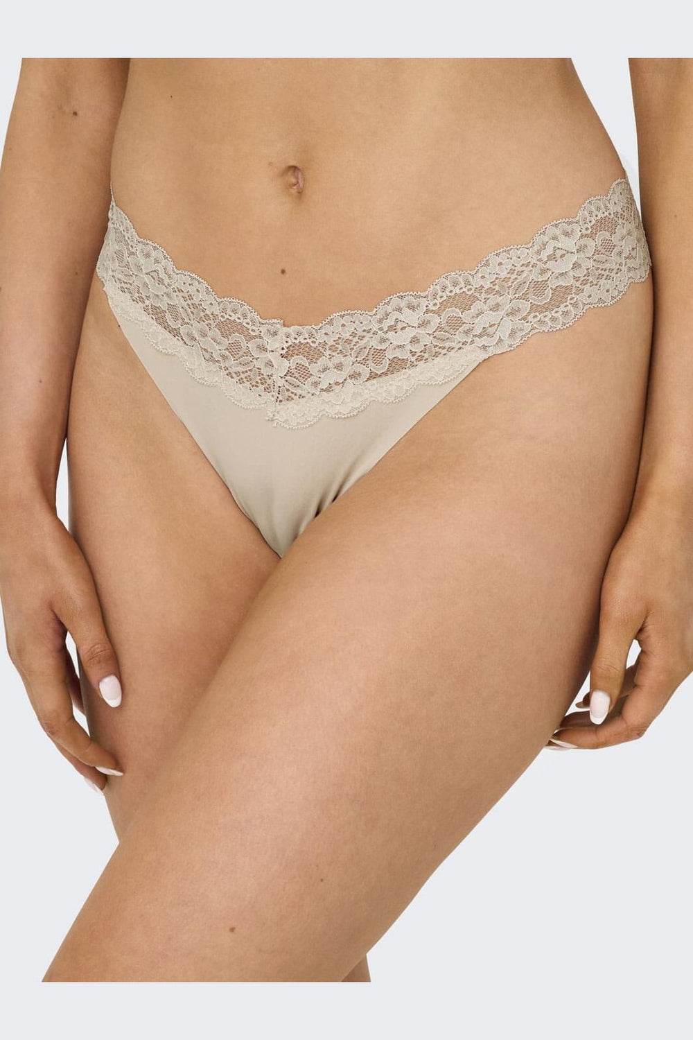 Only - Onlchloe Lace Thong Acc - 4792317 Peach Taffy