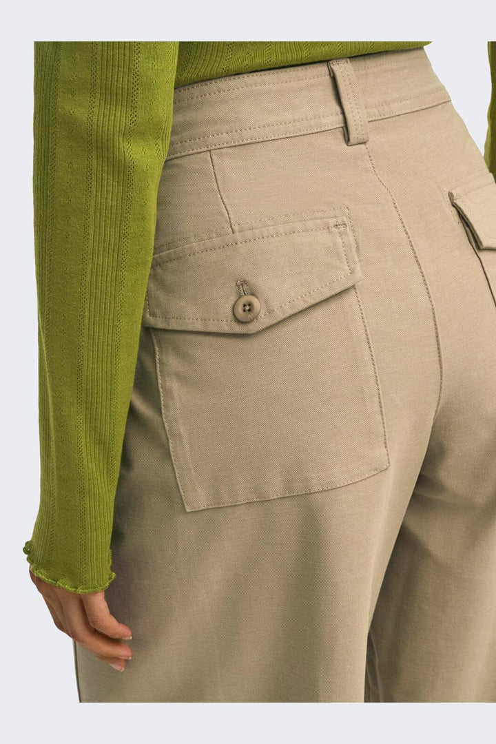 Only - Onlclair Barrel Pant - 5079694 Cornstalk