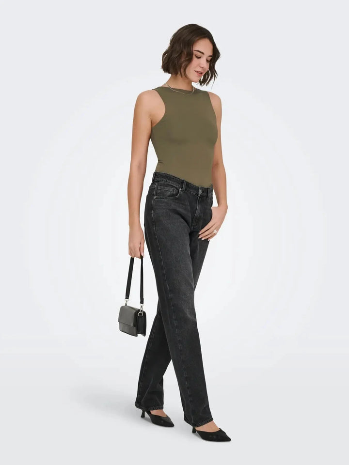 Only - Onlea S/L 2-Ways Fit Top - 5012185 Canteen Toppe 