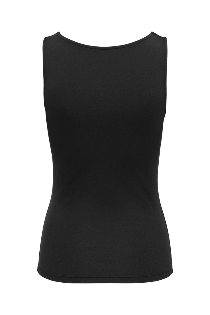 Only - Onlea S/L Boatneck Top - 5162475 Black