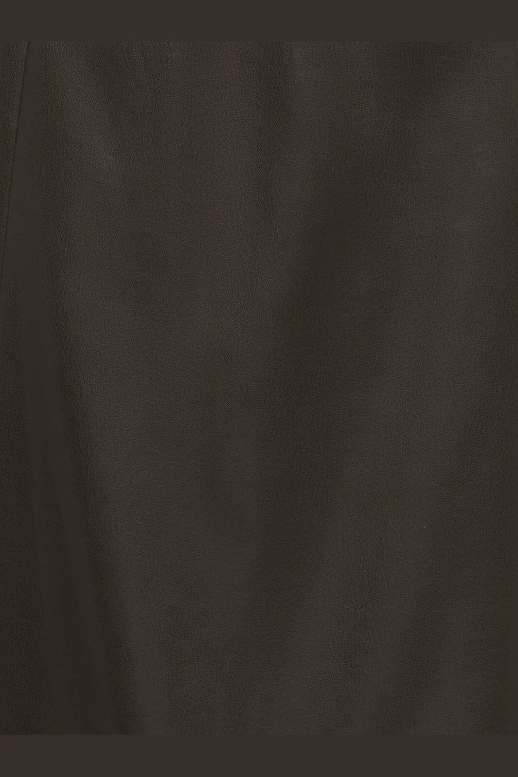 Only - Onlfiby Faux Leather Long Skirt - 5150258 Chocolate Torte