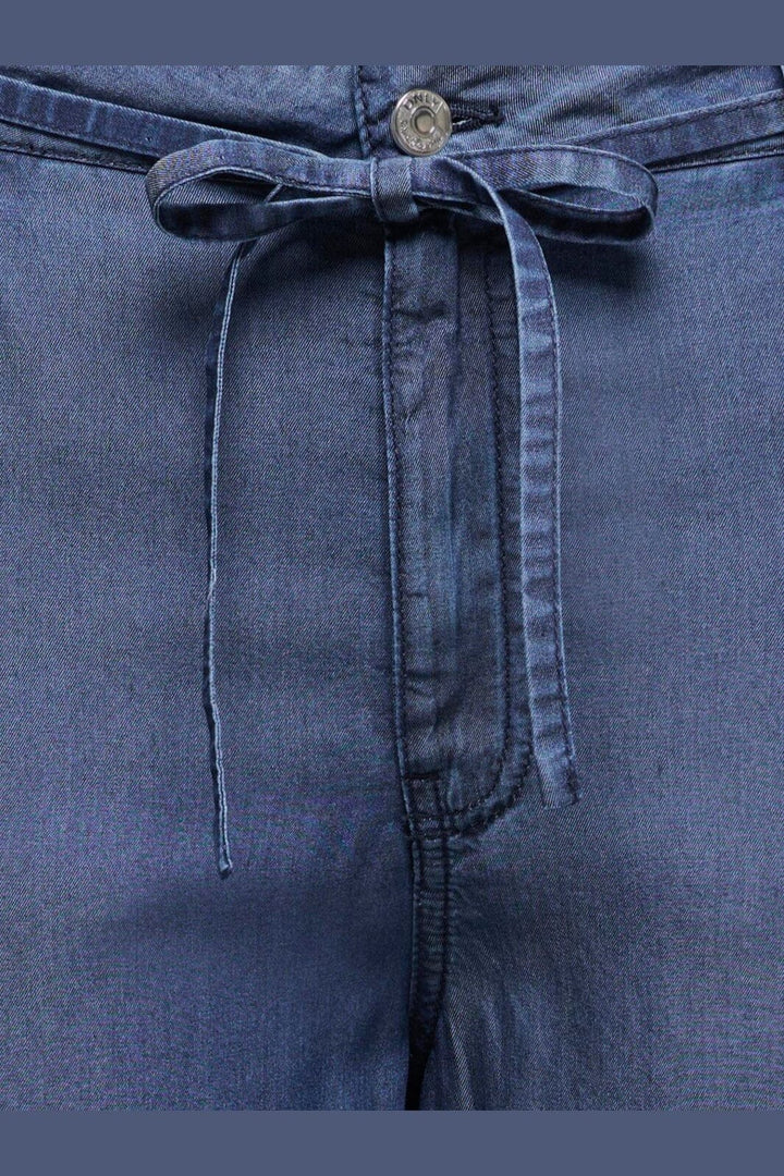 Only - Onlgianna Charis Straight Pants Wvncc - 4910687 Dark Blue Denim