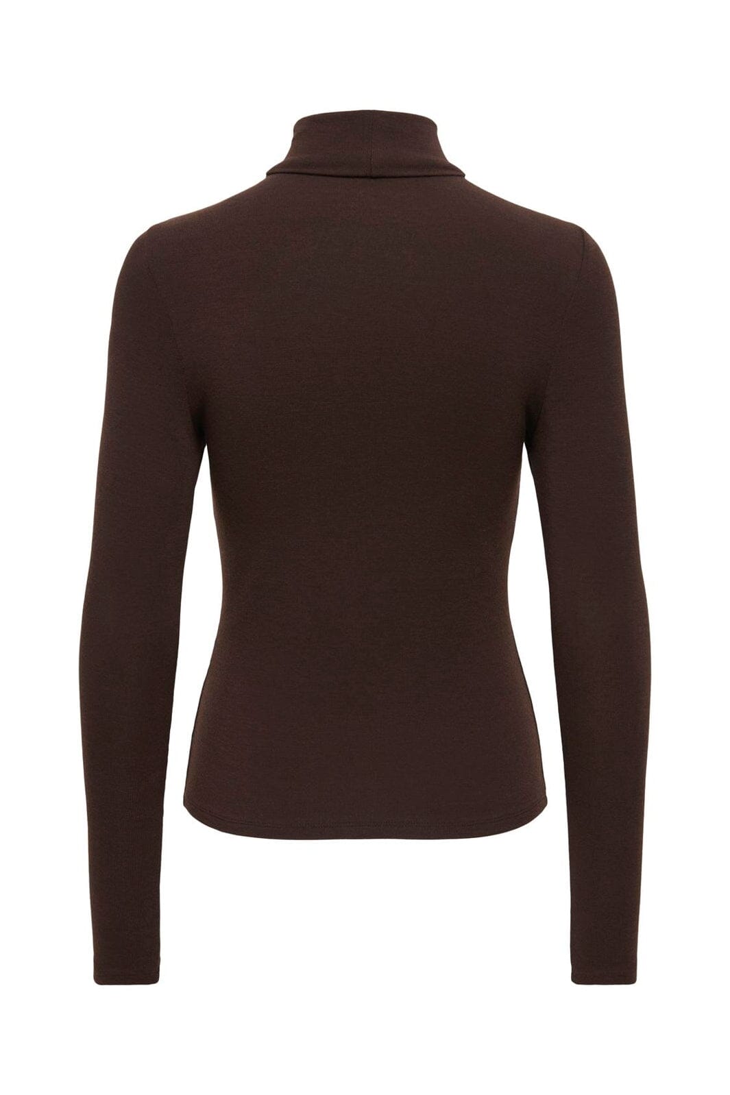 Only - Onlglamour L/S Roll-Neck Top - 5094620 Black Coffee