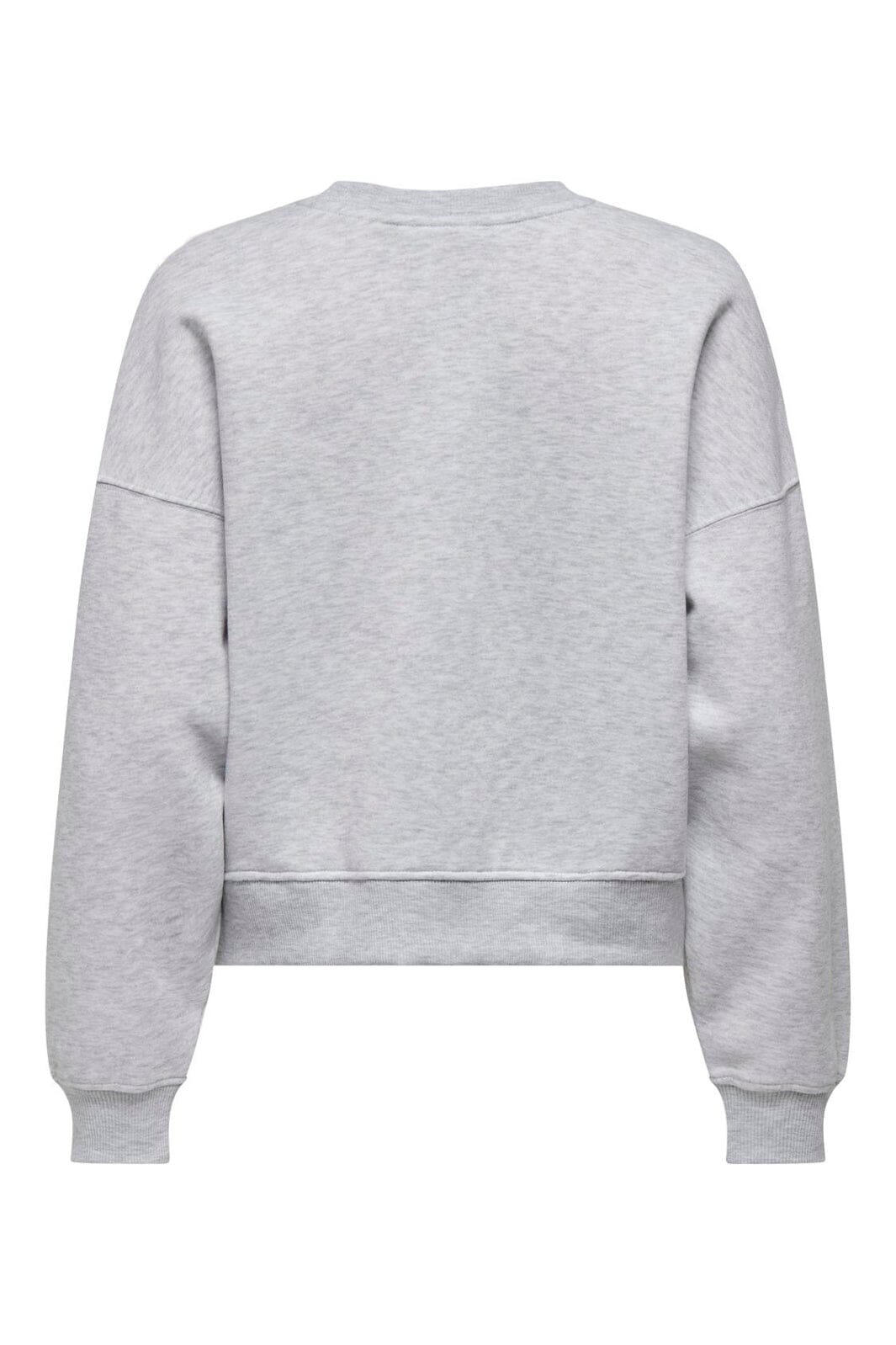 Only - Onlhappy L/S Crew Neck Swt - 5199520 Light Grey Melange