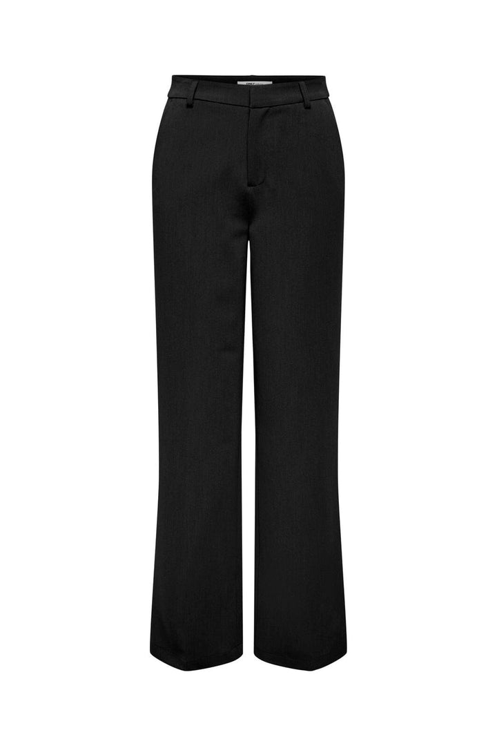 Only - Onlhattie-Lana W Mel Pant Tlr - 4757928 Black