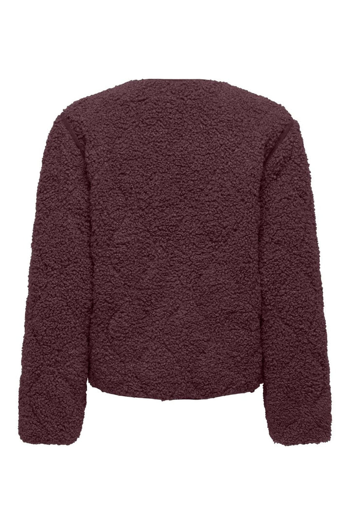 Only - Onlines Teddy Jacket Cc - 5100152 Fudge
