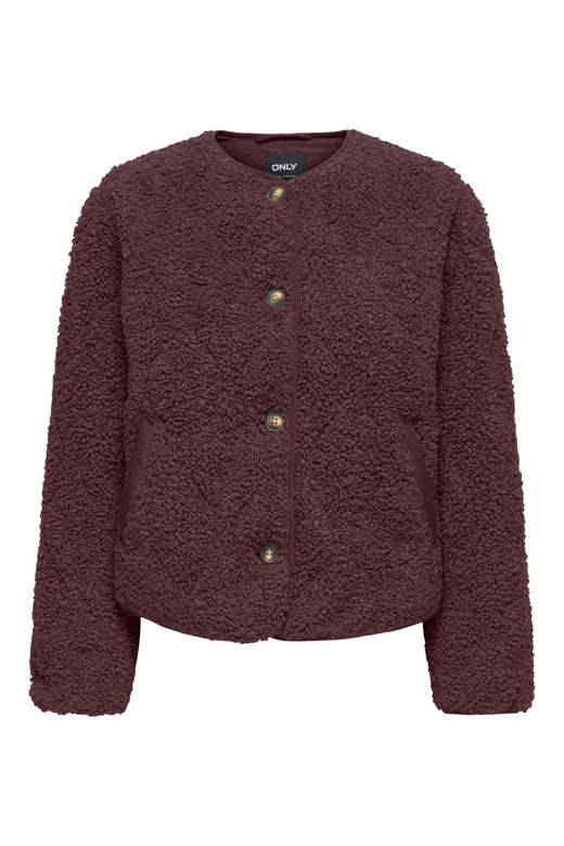 Only - Onlines Teddy Jacket Cc - 5100152 Fudge