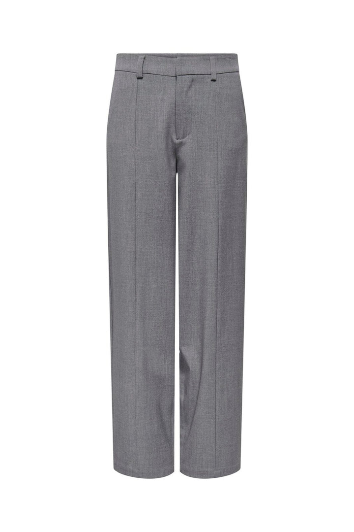 Only - Onlisadora Life Barrel Pant Tlr - 4945005 Medium Grey Melange