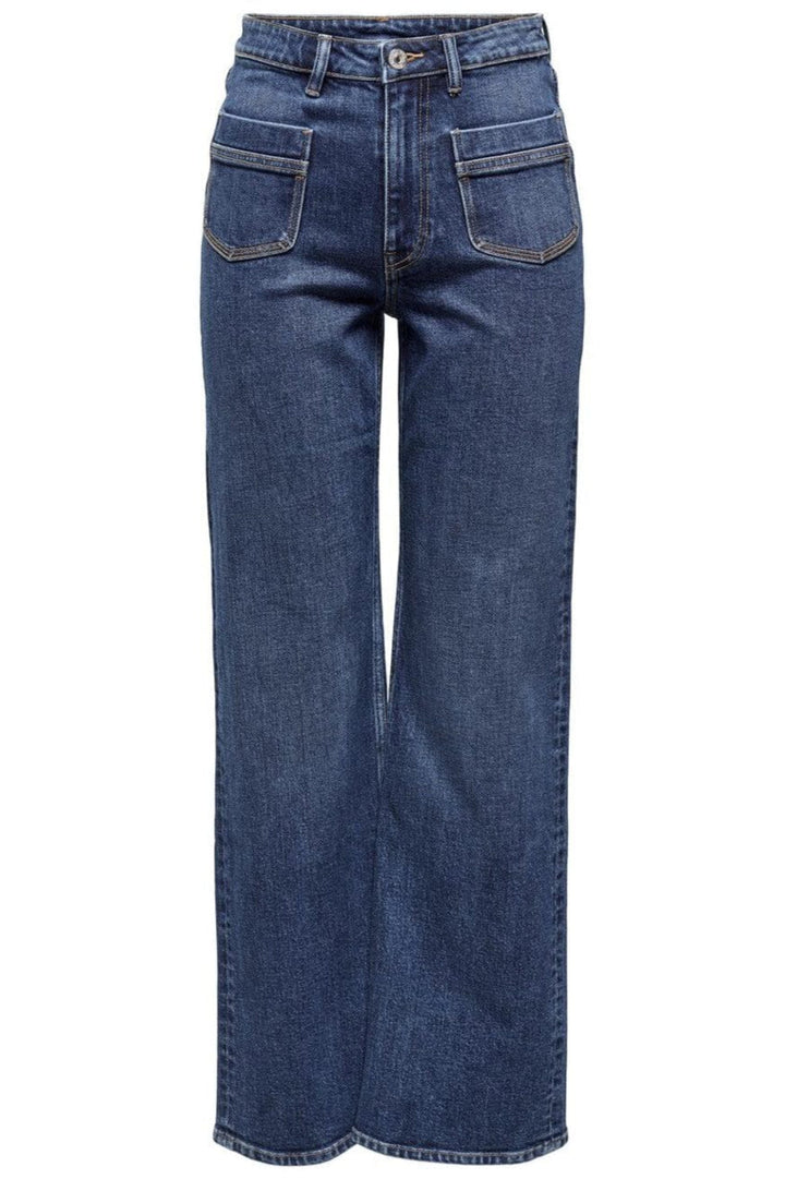Only - Onljuicy Life Wide Pocket 521Noos - 4429417 Dark Medium Blue Denim
