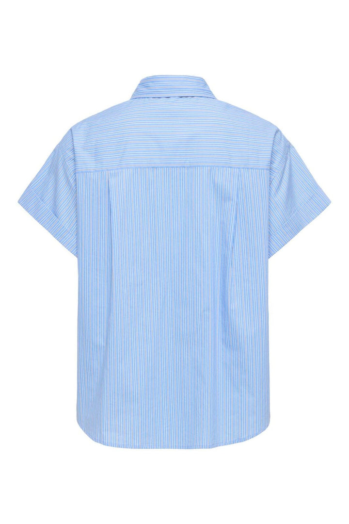 Only - Onlkeri S/S Fold Shirt - 5118365 Provence White