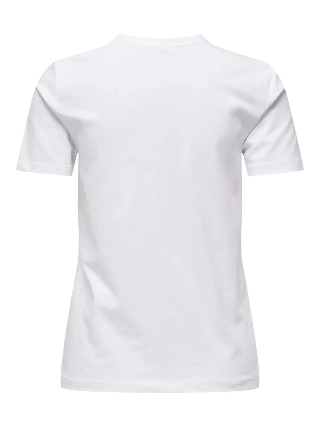 Only - Onlketty Life S/S O-Neck Top - 4947907 Bright White True Blue Flowers T-shirts 