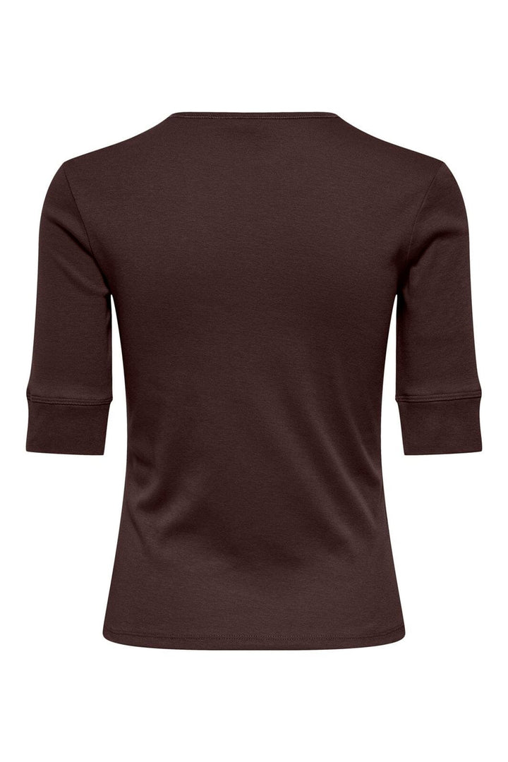 Only - Onlkira 2/4 Top - 5136051 Coffee Bean