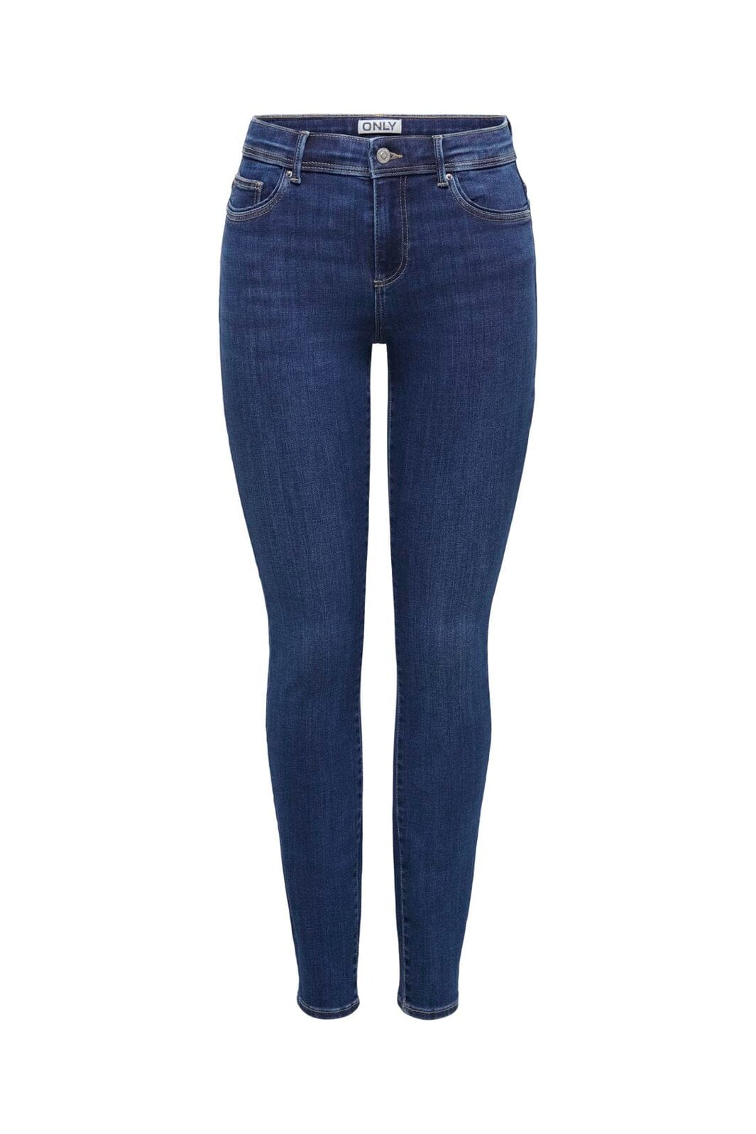 Only - Onllinea Mid Waist Lank - 5153998 Dark Blue Denim