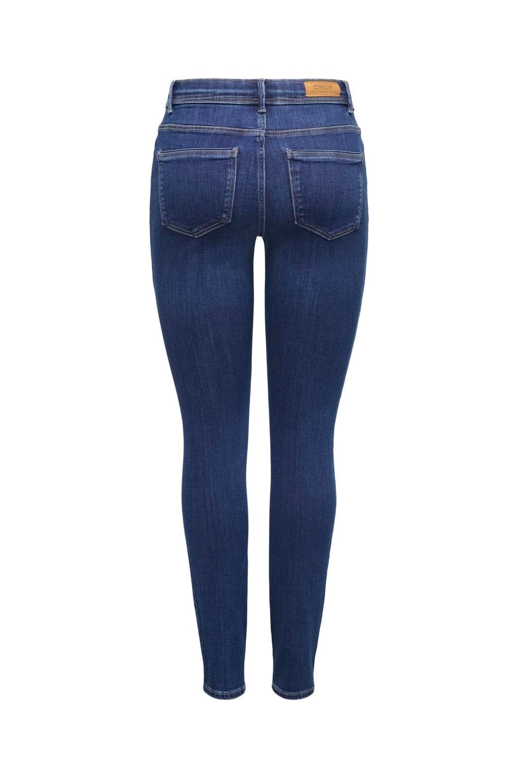 Only - Onllinea Mid Waist Lank - 5153998 Dark Blue Denim