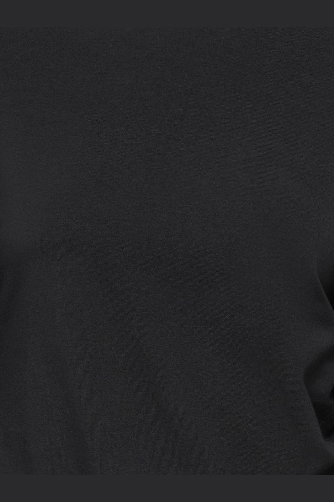 Only - Onllive Love L/S Ruching Top - 5130905 Black Dtm Lace