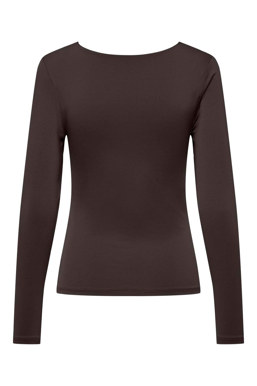 Only - Onllone 2-Way L/S Top - 4800393 Chocolate Torte