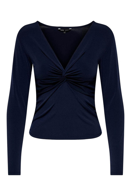 Only - Onllone Life L/S Knot Top - 5072421 Night Sky