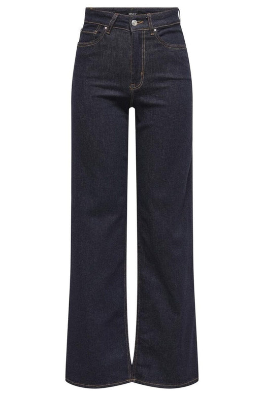 Only - Onlmadison Blush Wide Rea024 - 4798380 Dark Blue Denim Rinse Jeans 