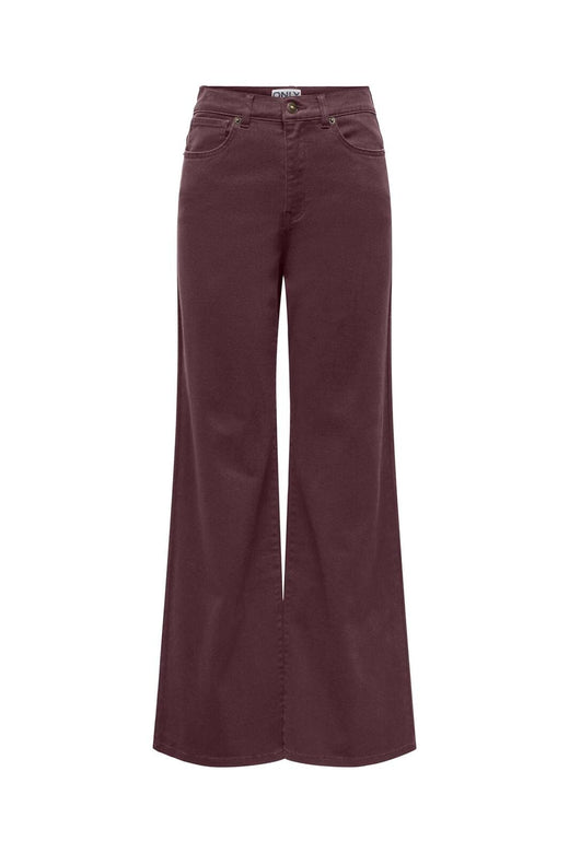 Only - Onlmadison-Sille Wide Pant Cc - 5045037 Fudge