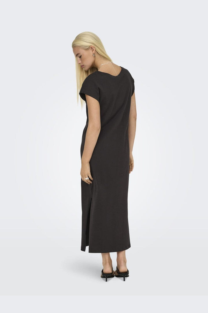 Only - Onlmara S/S Dress - 4886252 Chocolate Torte
