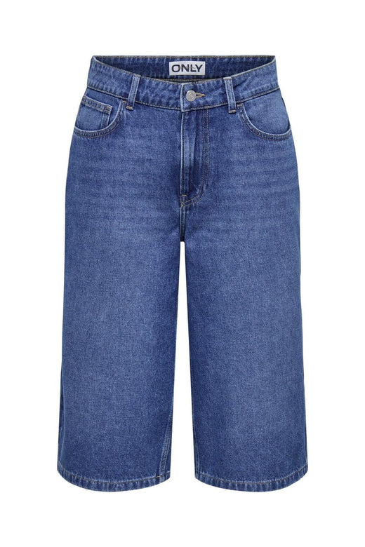 Only - Onlmaria Reg Long Shorts Moch - 4823013 Medium Blue Denim