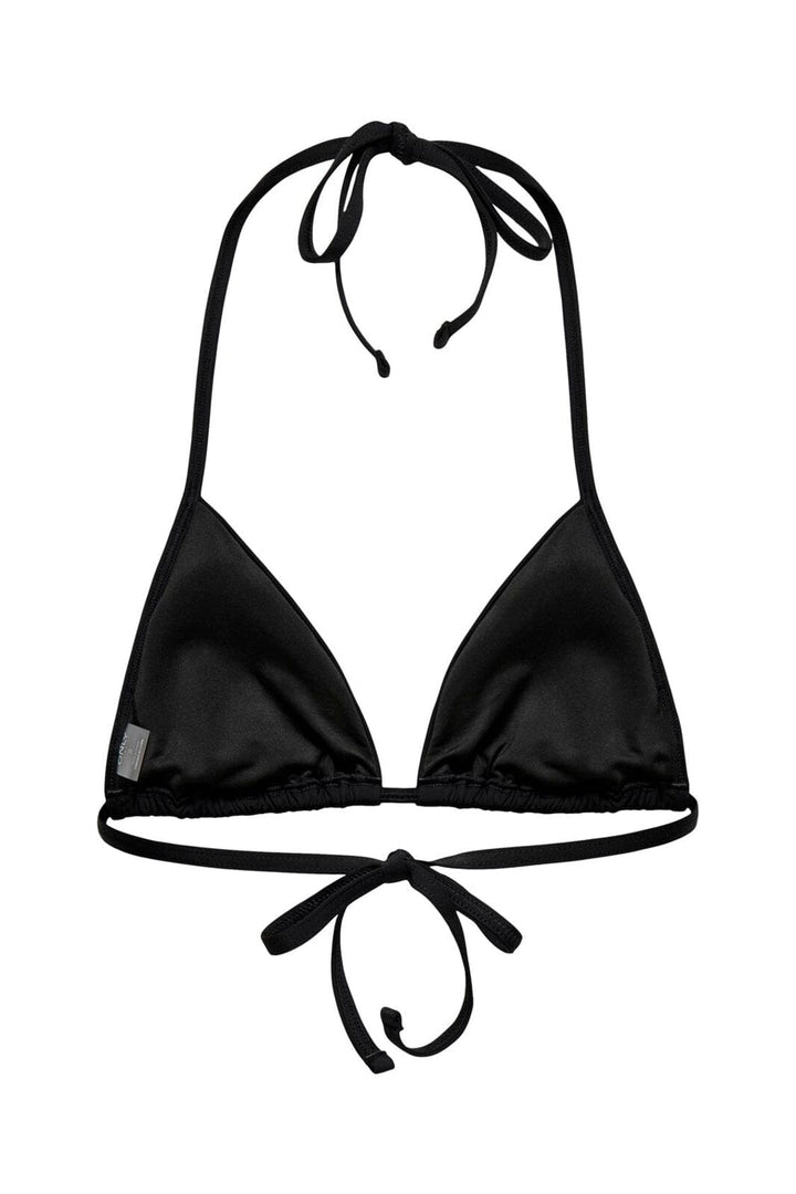 Only - Onlmarseille Triangle Bikini Top Swm Acc - 4962744 Black Solid
