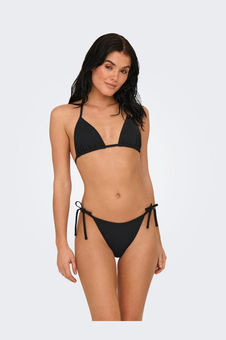 Only - Onlmarseille Triangle Bikini Top Swm Acc - 4962744 Black Solid
