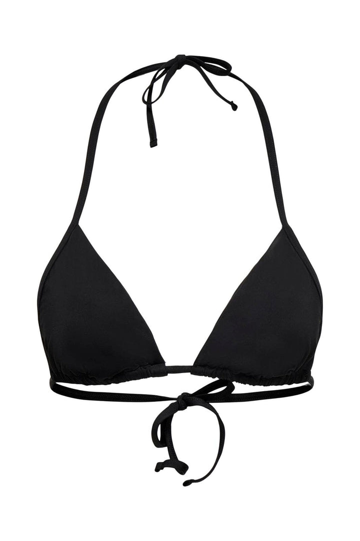 Only - Onlmarseille Triangle Bikini Top Swm Acc - 4962744 Black Solid