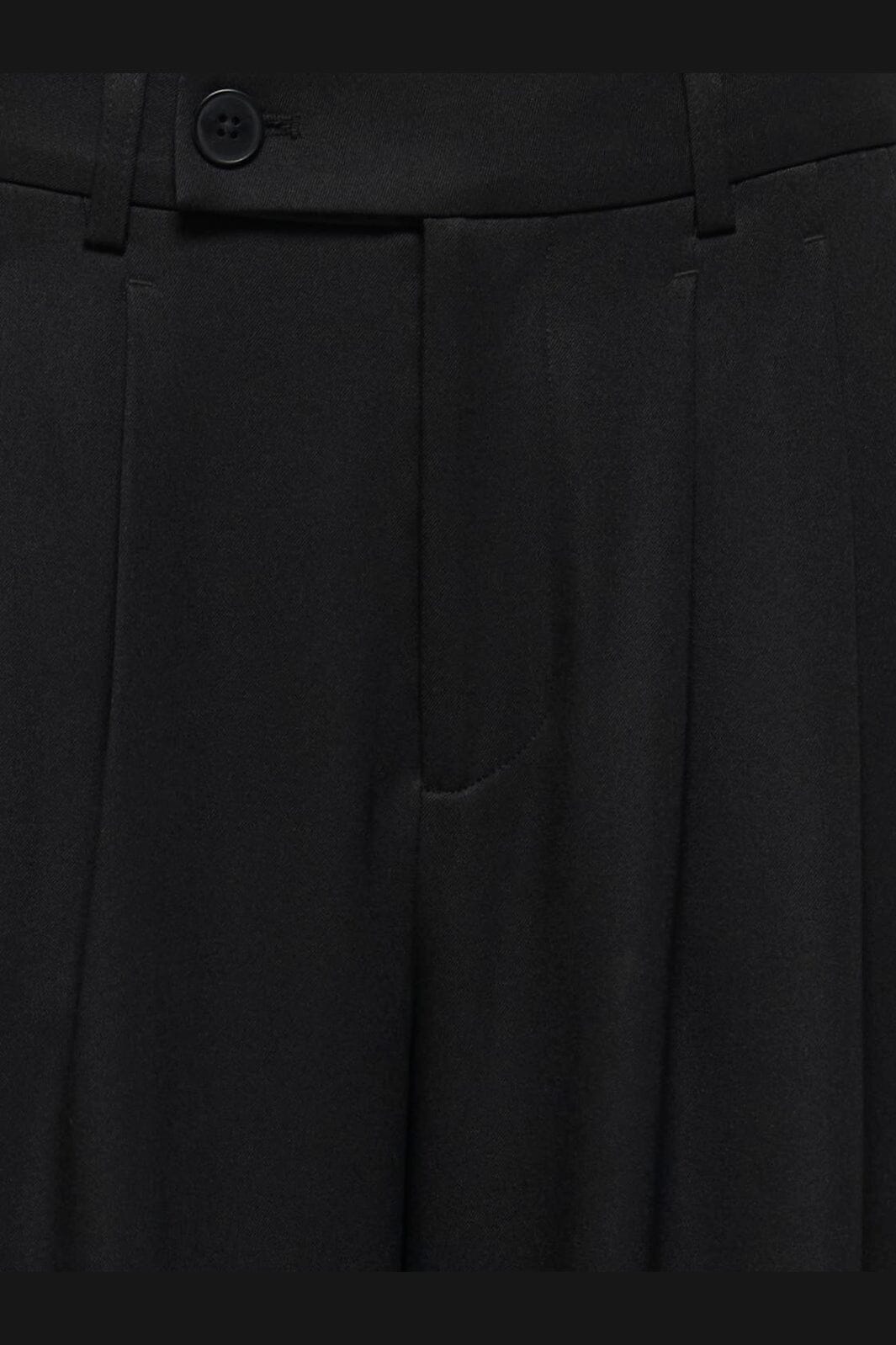 Only - Onlmiles Pleat Wide Pant Tlr - 5177006 Black
