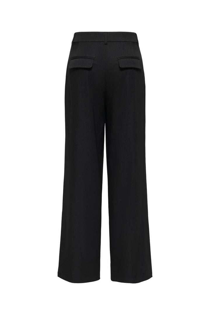 Only - Onlmiles Pleat Wide Pant Tlr - 5177006 Black