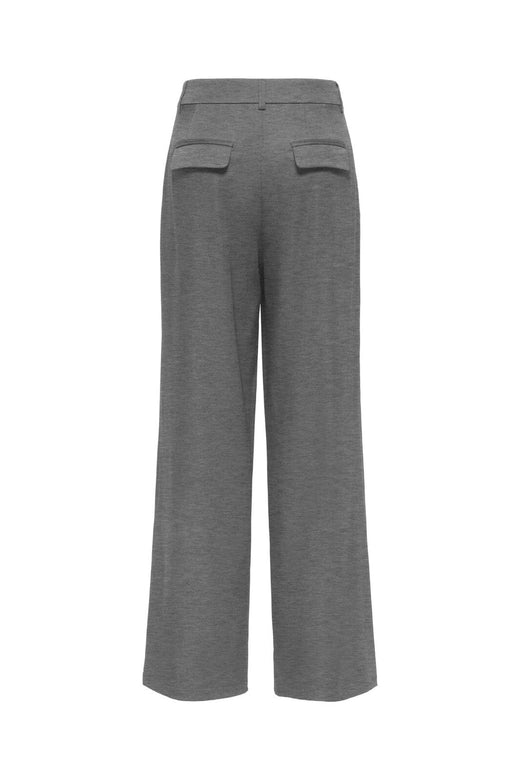 Only - Onlmiles Pleat Wide Pant Tlr - 5177008 Medium Grey Melange