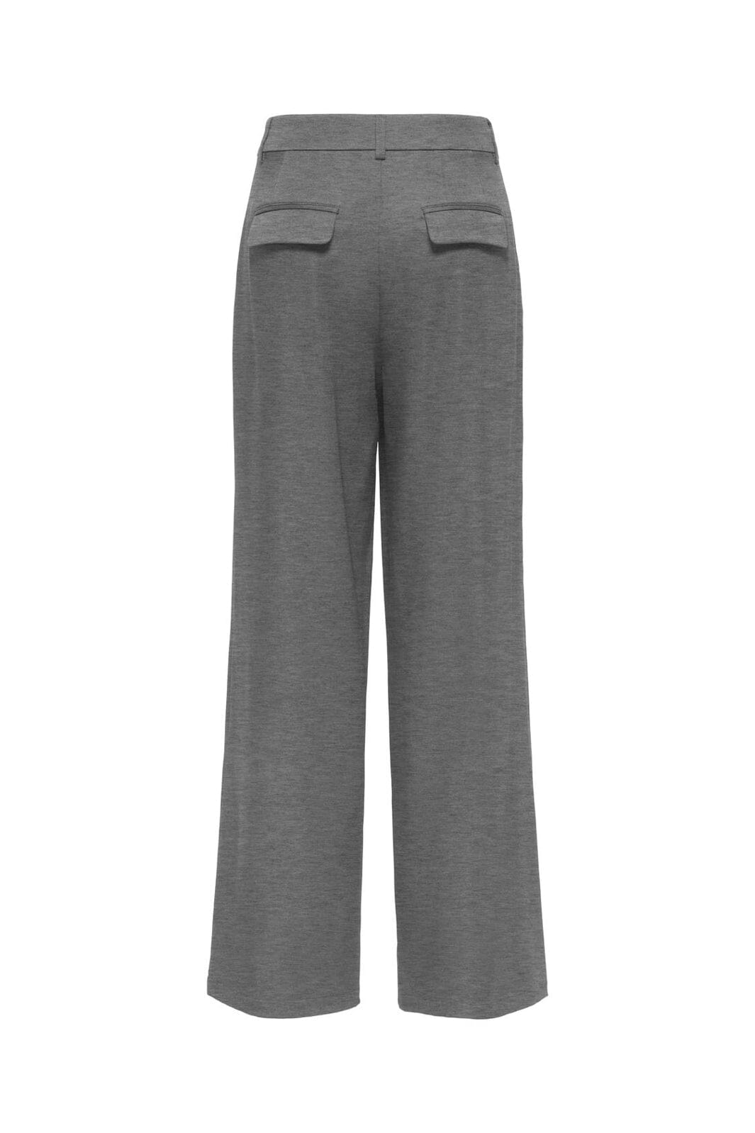 Only - Onlmiles Pleat Wide Pant Tlr - 5177008 Medium Grey Melange