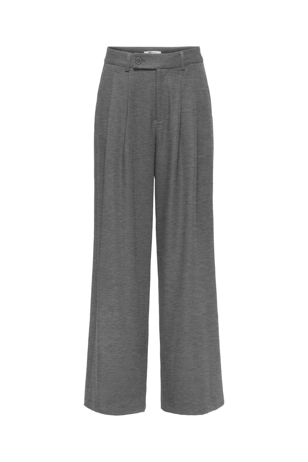 Only - Onlmiles Pleat Wide Pant Tlr - 5177008 Medium Grey Melange