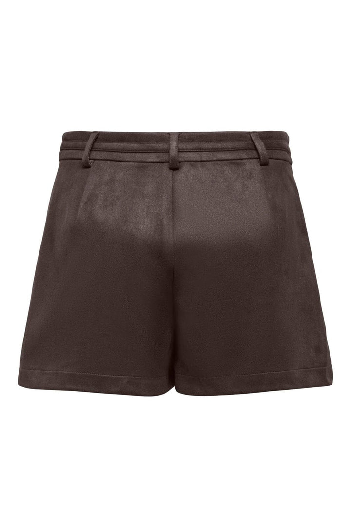 Only - Onlmira Faux Suede Shorts Cc - 5101038 Coffee Bean