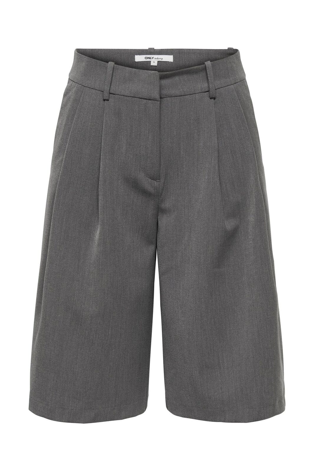 Only - Onlnalina Bermuda Shorts Tlr - 5013572 Medium Grey Melange